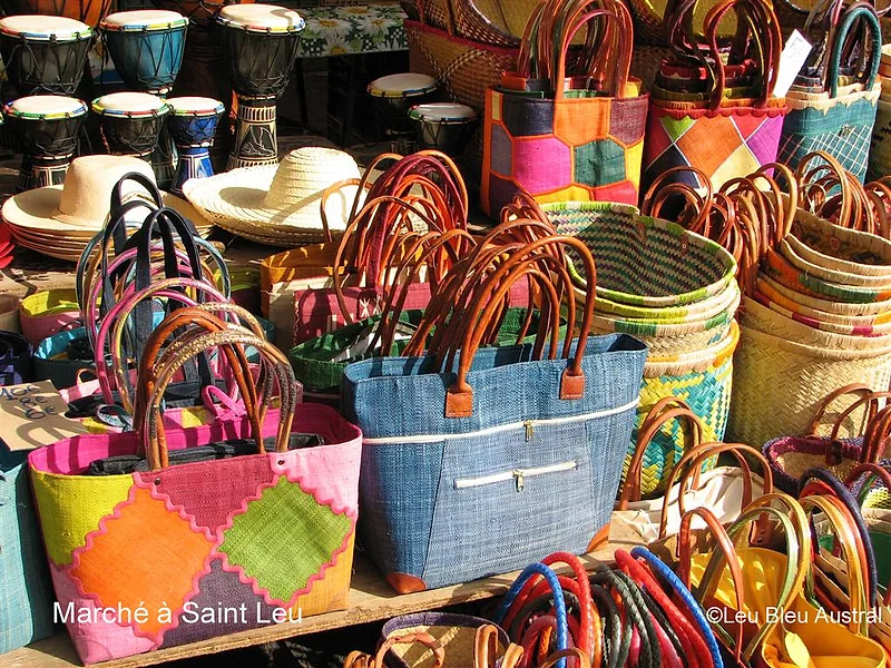 Le marché de Saint-Leu